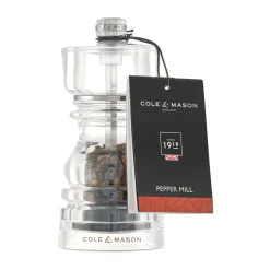 Messer & Co. Entdecken|Kräuter & Gewürze<Cole & Mason Pfeffermühle 13 cm London klar