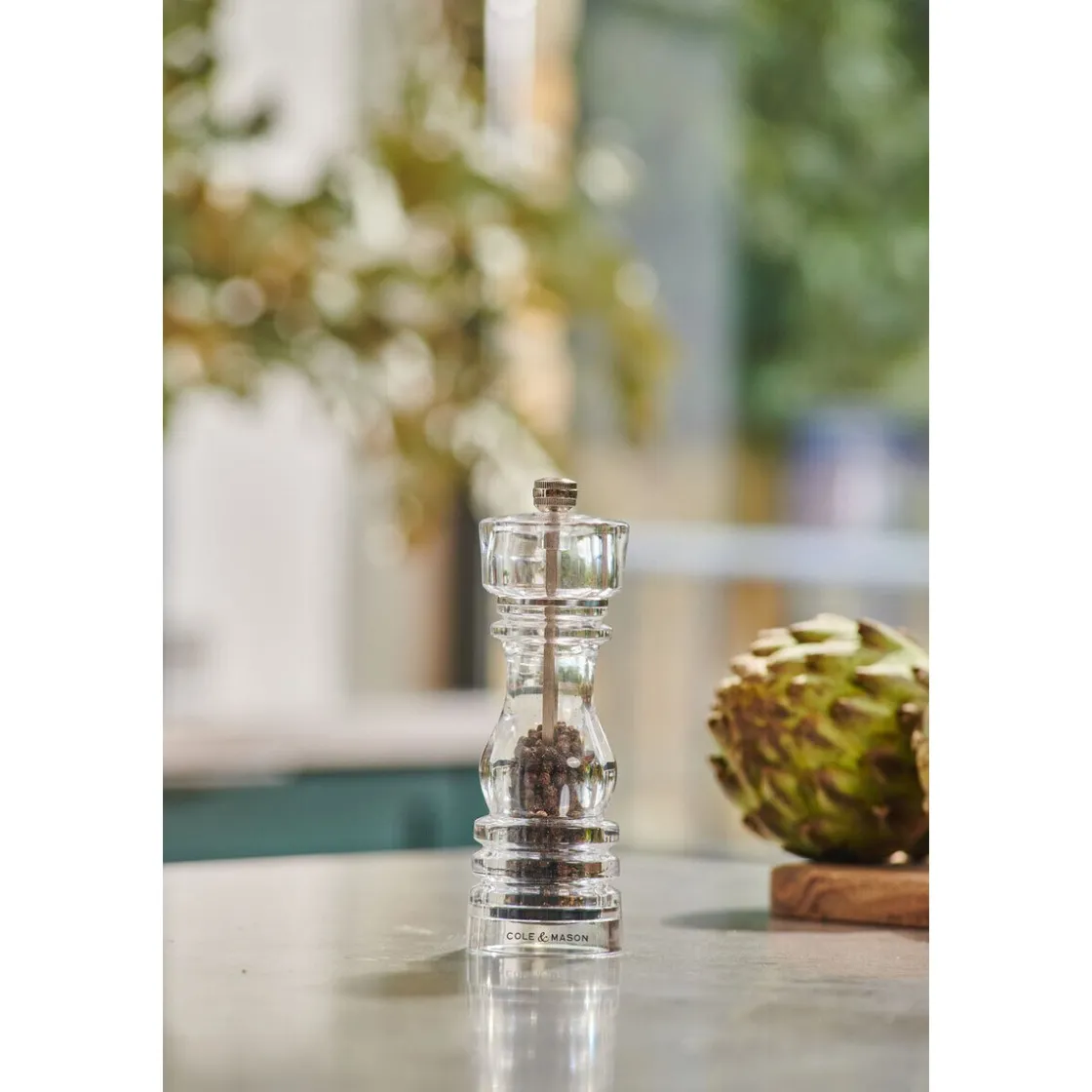 Messer & Co. Entdecken|Kräuter & Gewürze<Cole & Mason Pfeffermühle 13 cm London klar