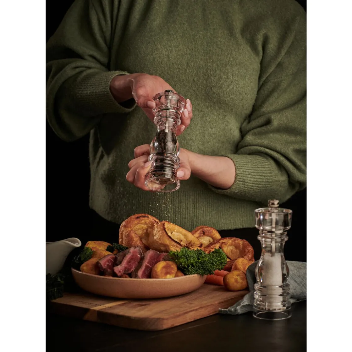 Messer & Co. Entdecken|Kräuter & Gewürze<Cole & Mason Pfeffermühle 18 cm London klar