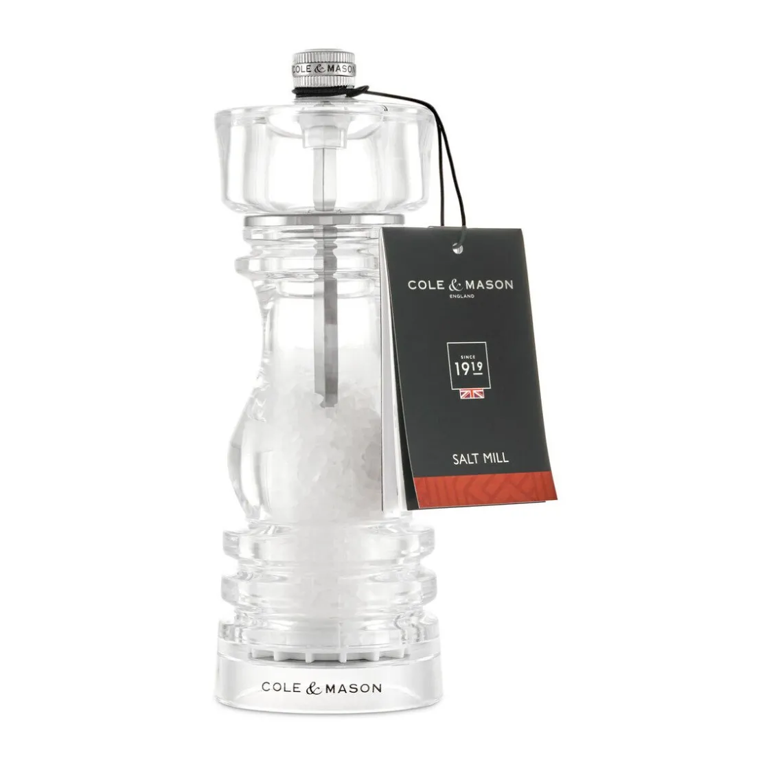 Cole & Mason Salzmühle 18 cm London klar