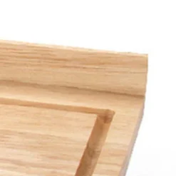 Weihnachtsbäckerei|Weihnachtsbäckerei<Continenta Back-/Arbeitsbrett 62x47x5 cm Gummibaum