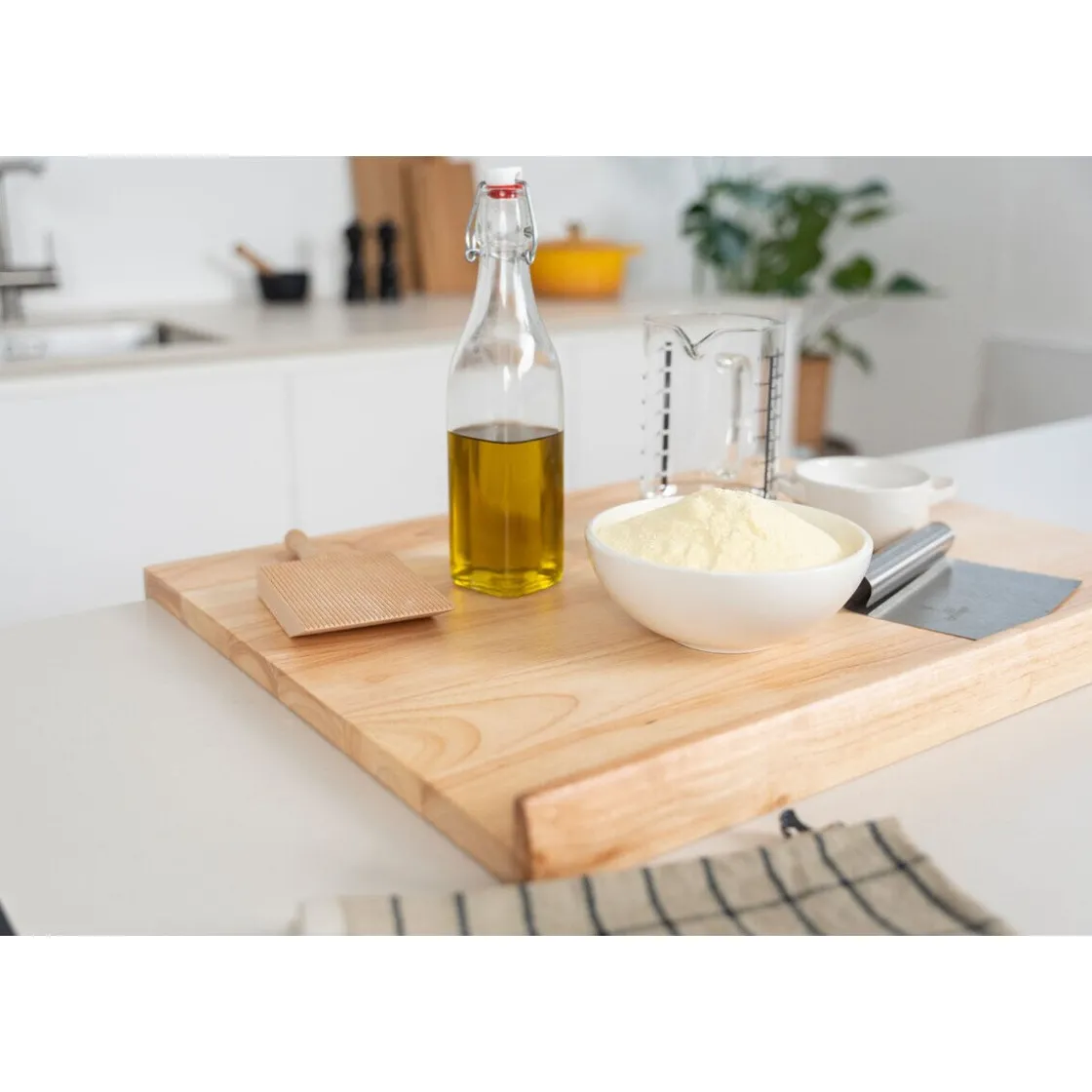 Messer & Co. Entdecken|Kochwelt Entdecken<Continenta Back-/Arbeitsbrett 62x47x5 cm Gummibaum