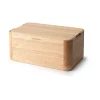 Continenta Brotkasten 36x23x16 cm Gummibaum