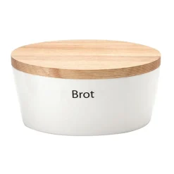 Brotkästen & Brotkörbe|Cafécore<Continenta Brottopf Keramik oval 27x20x13,5cm
