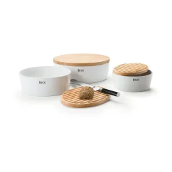 Brotkästen & Brotkörbe|Cafécore<Continenta Brottopf Keramik oval 27x20x13,5cm