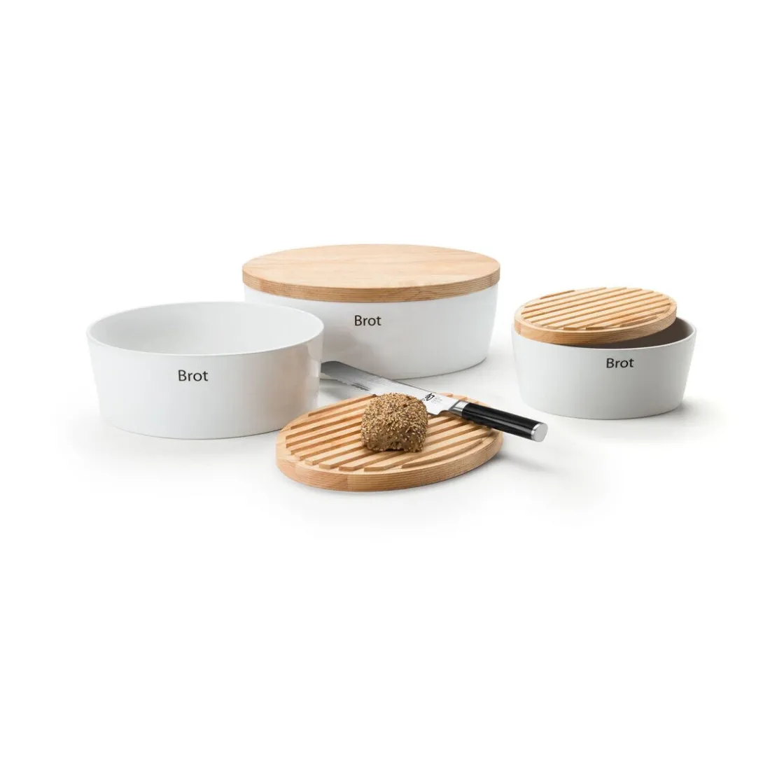 Brotkästen & Brotkörbe|Cafécore<Continenta Brottopf Keramik oval 27x20x13,5cm