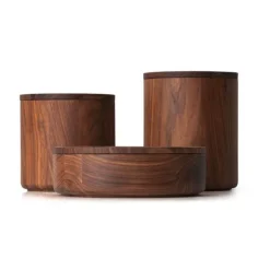 Vorratsdosen<Continenta Dose ⌀ 13 x 13 H Walnuss