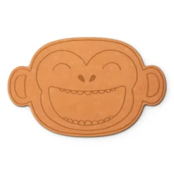 Continenta Kinderbrett Affe 23x17 cm Duracore Kids braun