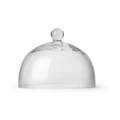 Continenta Käseglocke 2 tlg. Holz / Glas 26cm