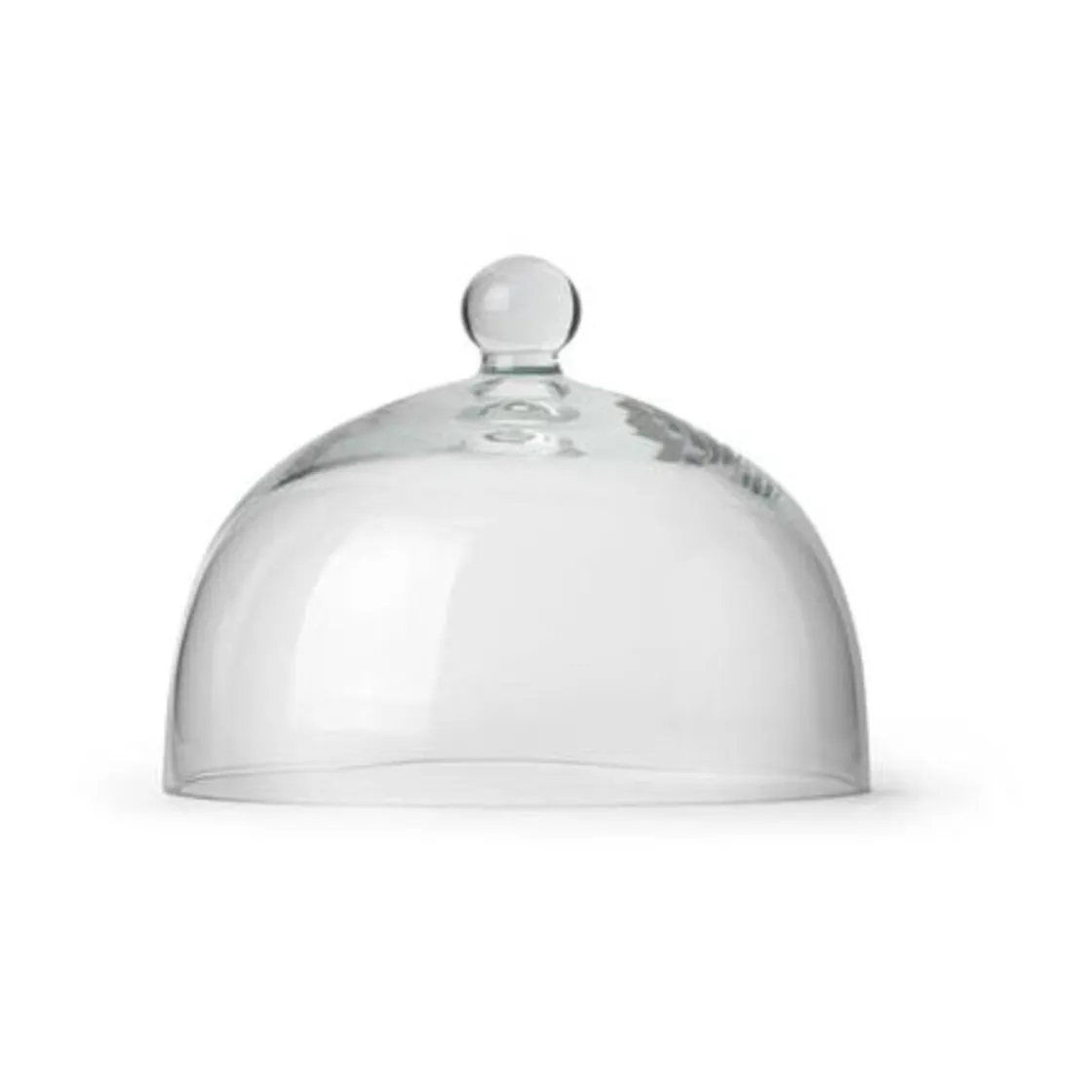 Servierplatten<Continenta Käseglocke 2 tlg. Holz / Glas 26cm