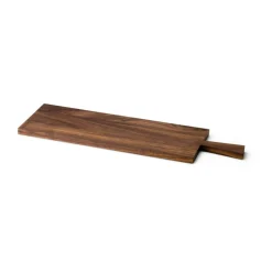 Messer & Co. Entdecken|Schneidebretter Aus Holz<Continenta Schneidebrett 69x23x2 cm Walnuss