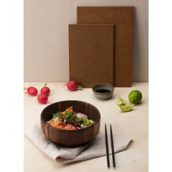 Continenta Schneidebrett 29,5x20x0,7 cm Duracore braun