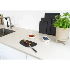 20 Jahre Tischwelt|Spanischer Sommerurlaub<Continenta Schneidebrett 29x20x1 cm Duracore schwarz