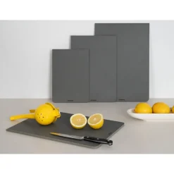 Continenta Schneidebrett 35x24x1 cm Duracore grau