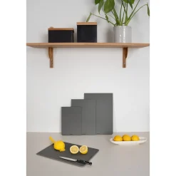 Schneidebretter Aus Kunststoff<Continenta Schneidebrett 24x16x1 cm Duracore grau