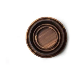 Continenta Schüssel 31 x 12 cm Walnuss