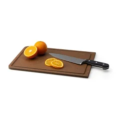 Continenta Tranchierbrett 38x27x1 cm Duracore braun