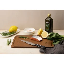 Continenta Tranchierbrett 38x27x1 cm Duracore braun