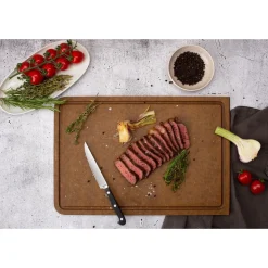 Messer & Co. Entdecken|Tranchierbretter<Continenta Tranchierbrett 44x29,8x0,9 cm Duracore braun