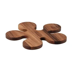 Untersetzer<Continenta Untersetzer Akazie 24 x 1,2 cm