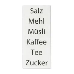 Continenta Vorratsdose 20x10x15 cm weiß