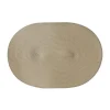 Continenta 45x31cm Tischset oval natur abwaschbar