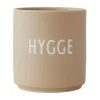 Kaffeetassen|Weihnachten<Design Letters Becher 8 cm Favourite Dänische Worte Hygge beige