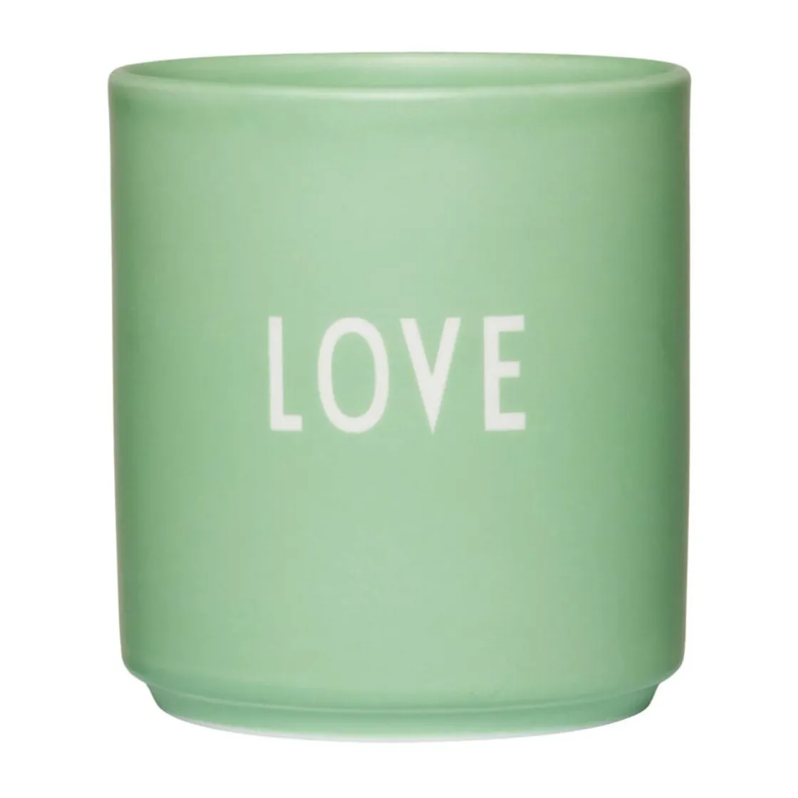 Becher<Design Letters Becher 8 cm Favourite Fashion Colour Love grün