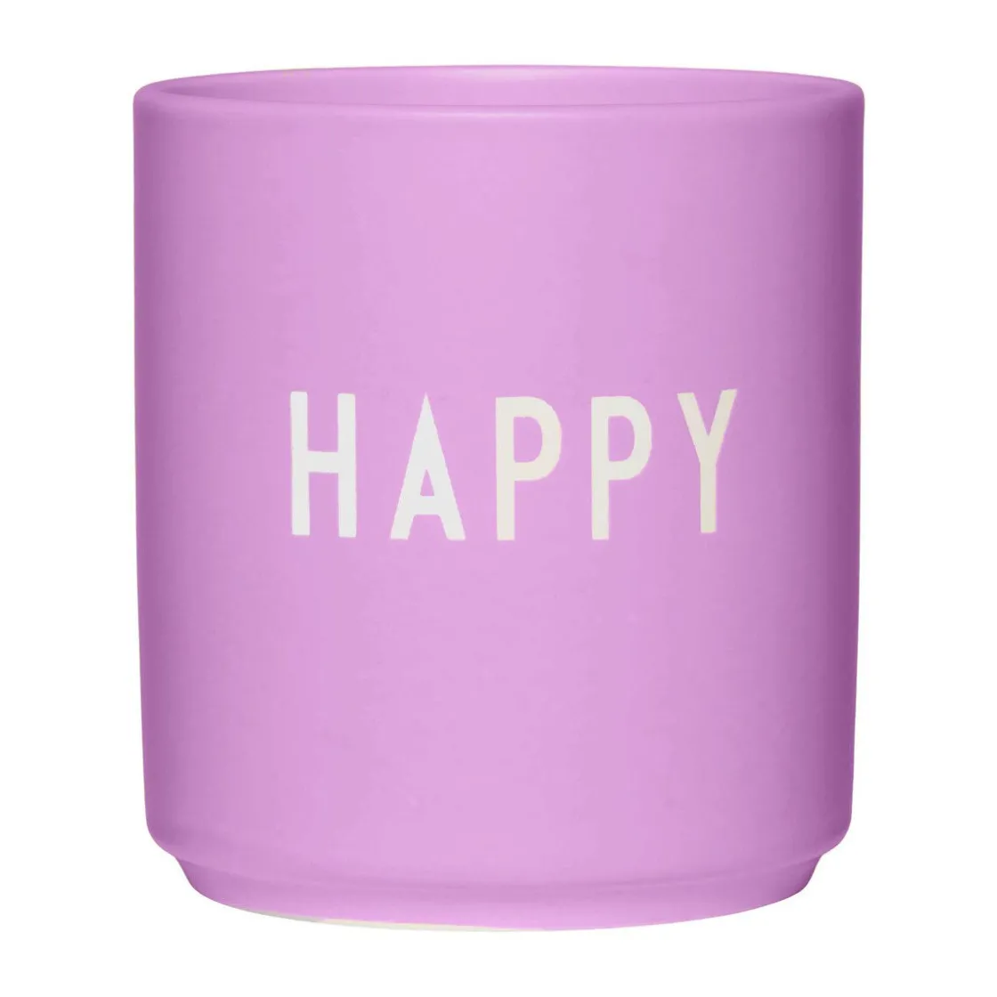 Becher<Design Letters Becher 8 cm Favourite Fashion Colour Happy lila