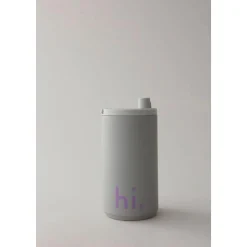 Design Letters Reisebecher hi. 0,35 l grau