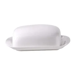 Dibbern Butterdose Bone China weiss