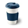 Dibbern Coffee-to-go Becher 0,35 l Fine Bone China Konisch-Zylindrisch Marine