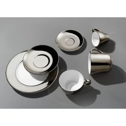 Dibbern Espressotasse 0,09 l Solid Color Classico Platin