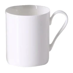 Dibbern Henkelbecher 0,3 l Fine Bone China Konisch-Zylindrisch weiß