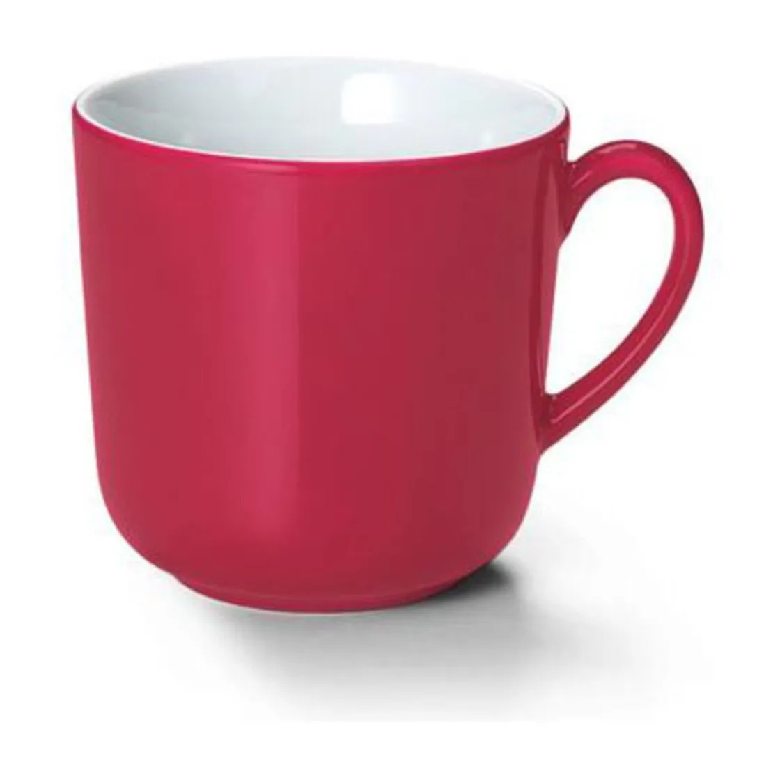 Kaffeetassen|Becher<Dibbern Henkelbecher 0,45 l Solid Color Himbeere