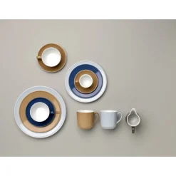 Becher<Dibbern Henkelbecher 0,32 l Solid Color Chocolate