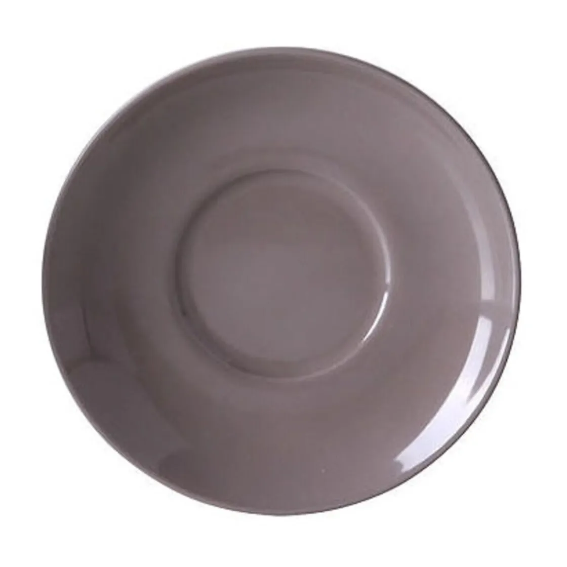 Dibbern Kaffee-Untertasse 15 cm Solid Color Kiesel