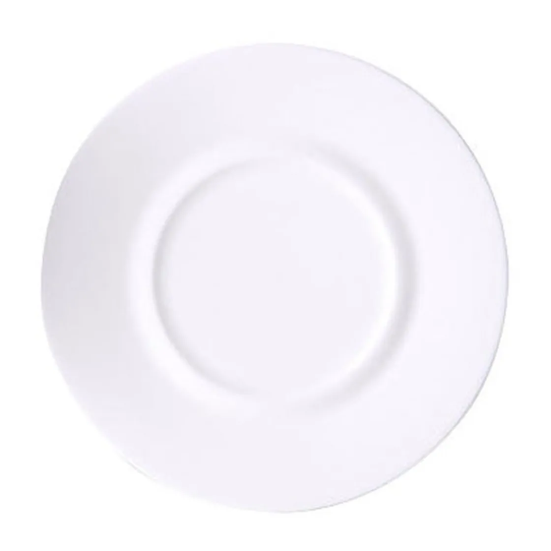 Dibbern Kaffee-Untertasse 16 cm Fine Bone China Konisch-Zylindrisch weiß