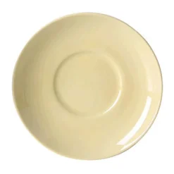 Kaffeeuntertassen<Dibbern Kaffee-Untertasse 15 cm Solid Color Vanille