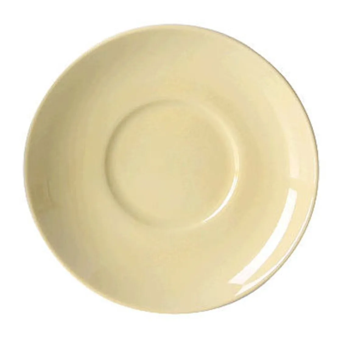 Kaffeeuntertassen<Dibbern Kaffee-Untertasse 15 cm Solid Color Vanille