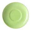 Kaffeeuntertassen<Dibbern Kaffee-Untertasse 14 cm Solid Color Maigrün