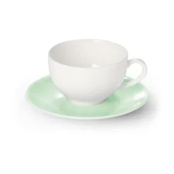 Dibbern Kaffee-Untertasse 16 cm Pastell Mint
