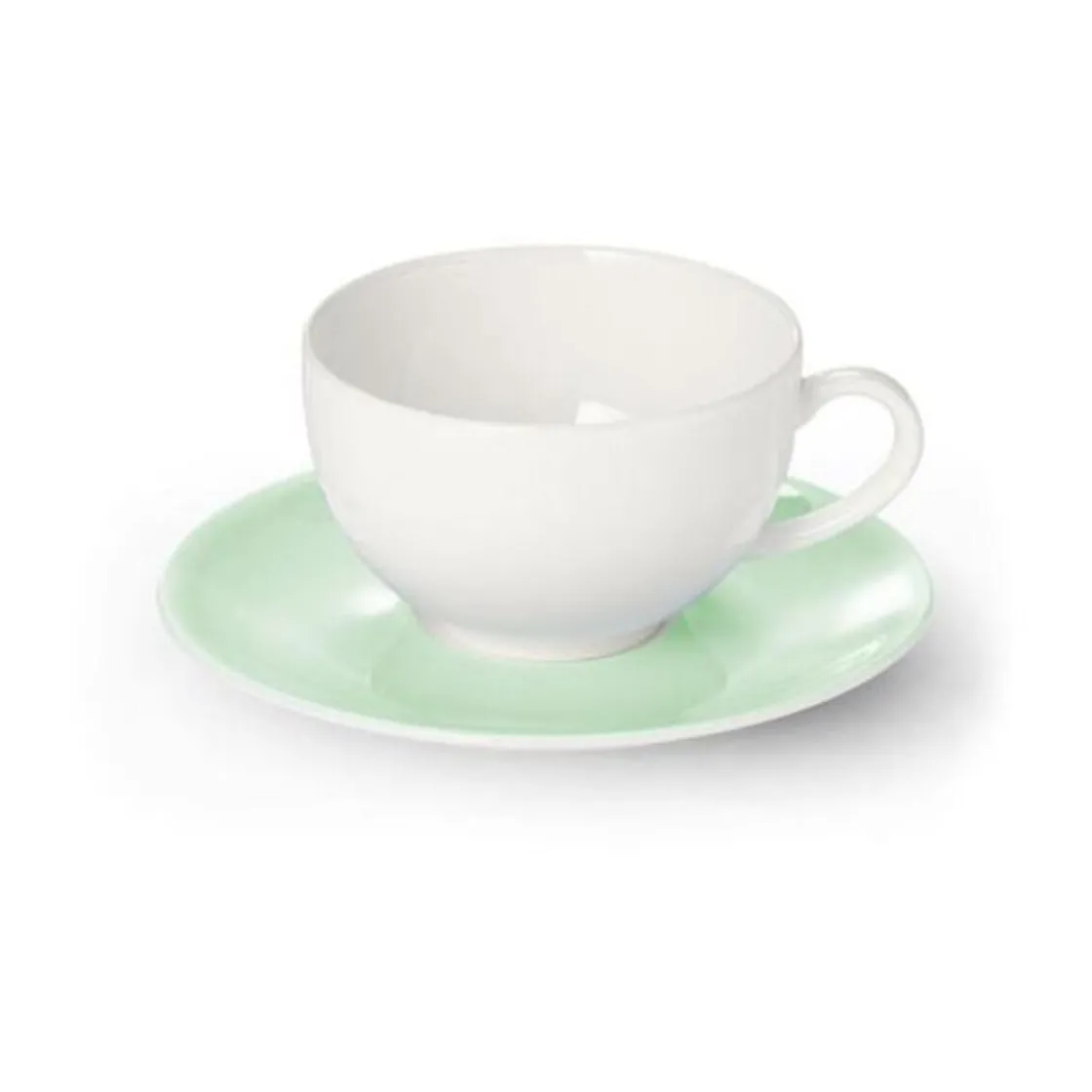 Dibbern Kaffee-Untertasse 16 cm Pastell Mint