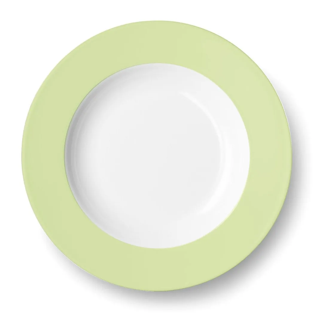 Suppenteller<Dibbern Suppenteller 23 cm Solid Color Pistazie