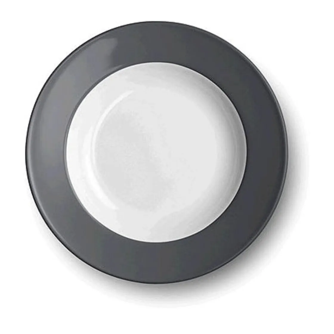 Dibbern Suppenteller 23 cm Solid Color Anthrazit