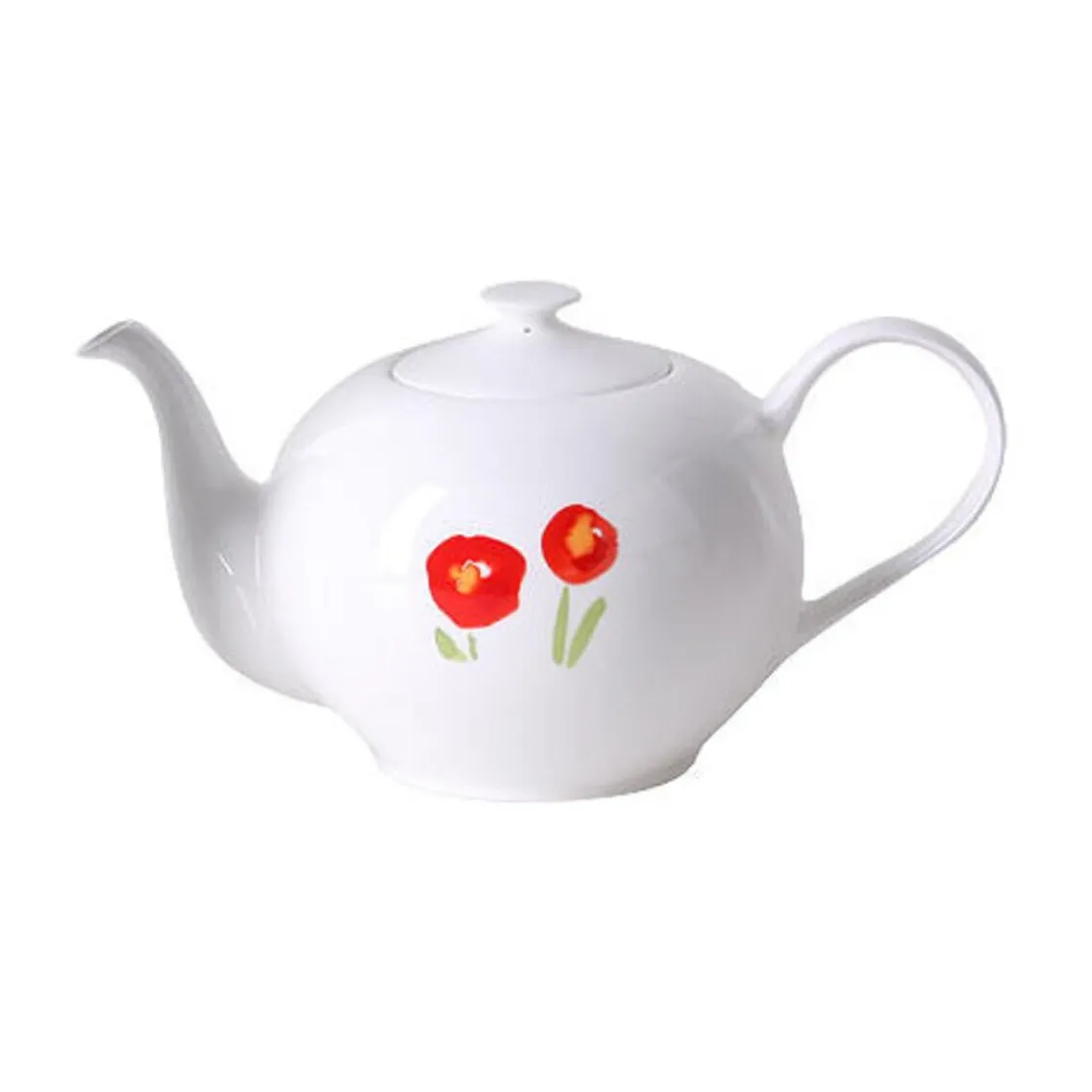 Teekannen|Teekannen<Dibbern Teekanne rund 1,30 L Impression Mohn