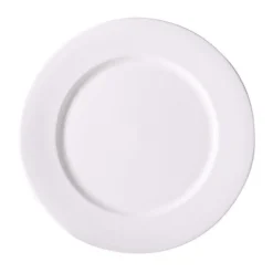 Dibbern Teller flach 32 cm Bone China weiss