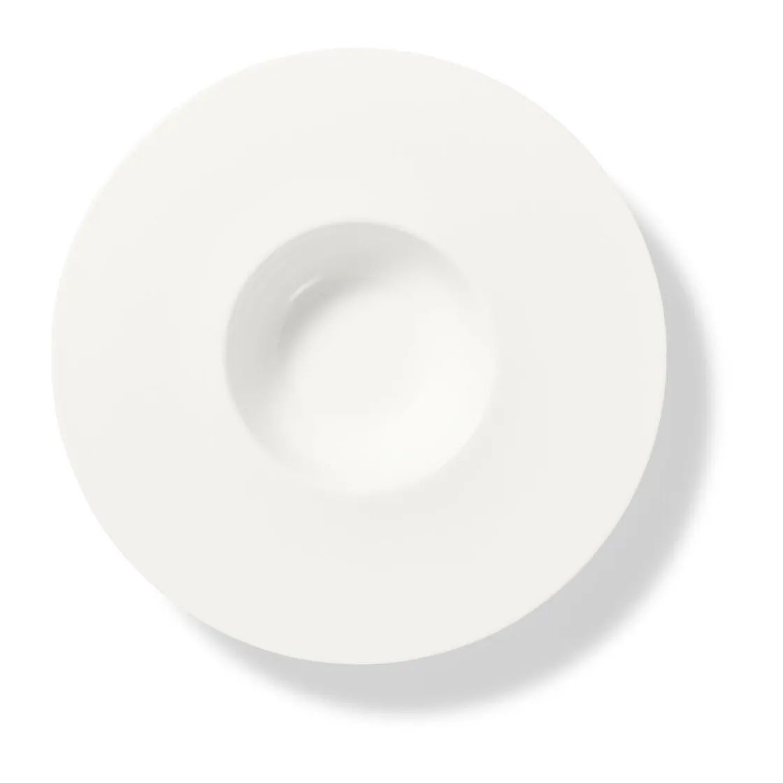 Suppenteller<Dibbern Teller tief 26cm breiter Rand Bone China Pure