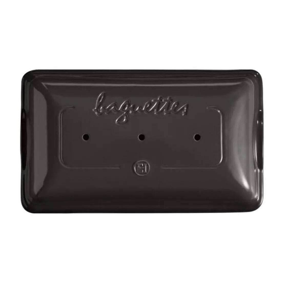 Kochwelt Entdecken|Backformen<Emile Henry Baguette-Set 2-tlg. Kohle