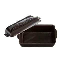 Emile Henry Brotform 2-tlg. Fusain